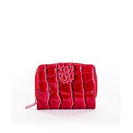 Factory Price embossed crocodile leather Crocs red - Wallet