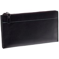 Cedar with long zipper matte Mose black - Wallet