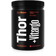 GymBeam Pre-Workout Stimulant Thor Fuel + Vitargo, 600g, Strawberry Kiwi - Anabolizer