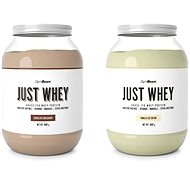 GymBeam Protein Just Whey 2 x 1000 g, chocolate milkshake + vanilla ice cream - Protein