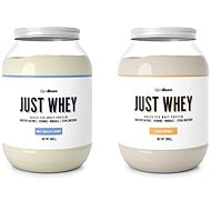 GymBeam Protein Just Whey 2 x 1000 g, white chocolate coconut + salted caramel - Protein