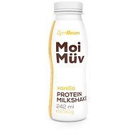 GymBeam MoiMüv Protein Milkshake, 242ml, Vanilla - Protein drink