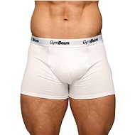 GymBeam Pánské boxerky Essentials 3Pack White M - Men's Boxers