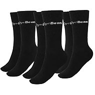 GymBeam 3/4 Socks 3Pack Black L - Socks