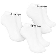 GymBeam Ankle Socks 3Pack White L - Socks