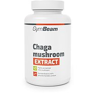 GymBeam Chaga mushroom extract (Chaga mushroom extract) 90 capsules - Chaga