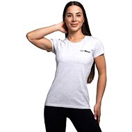 GymBeam Women's Basic T-shirt Heather Grey L - T-Shirt