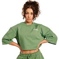 BeastPink Women's Cropped T-shirt Serenity Olivine S - T-Shirt