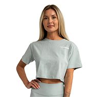 GymBeam Women's Cropped Limitless Eucalypt XL - T-Shirt