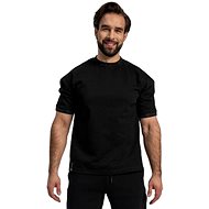STRIX Men's Oversized T-shirt Heavy Black S - T-Shirt
