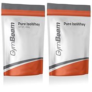 GymBeam Protein Pure IsoWhey 2500 g, salty caramel + 1000 g, vanilla ice cream - Protein Set