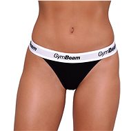 GymBeam Women's Thong 3Pack Black XS - Thong