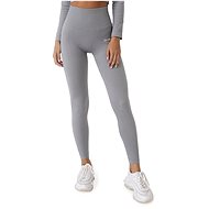 GymBeam Dámské legíny Ribbed FLO Grey - Leggings