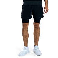 STRIX Šortky 2v1 Ultra Black L - Shorts
