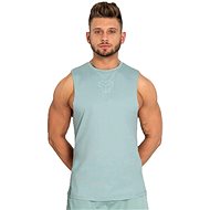 STRIX Pánské tílko Essential Cut-off tank Stone Blue XL - Tank Top