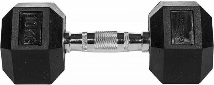 GymBeam Hexagonal one-arm kettlebell 10 kg - Dumbell