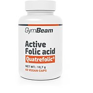 GymBeam Active Folic acid (Vitamin B9) 60 capsules - Vitamin B