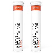 GymBeam B-Komplex 100% Sparkling Orange 2 × 20 tablets - B Complex