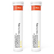 GymBeam Hydrate+ Sparkling Citrus 2 × 20 tablets - Dietary Supplement