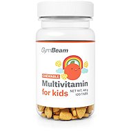GymBeam Multivitamin, sucking tablets for children orange 120 tablets - Multivitamin