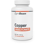 GymBeam Copper Bisglycinate 120 capsules - Minerals