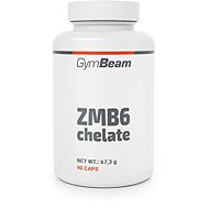 GymBeam ZMB6 chelate 90 capsules - Minerals