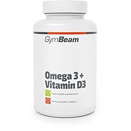 GymBeam Omega 3 + Vitamin D3 90 capsules - Omega 3