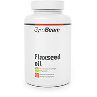 GymBeam Flaxseed oil 90 capsules - Omega 3 6 9