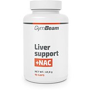 GymBeam Liver support + NAC 90 capsules - Dietary Supplement