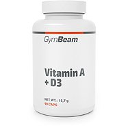 GymBeam Vitamin A + D3 90 capsules - Multivitamin