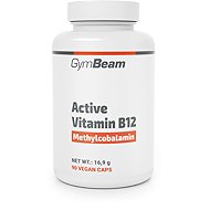 GymBeam Active Vitamin B12 (Methylcobalamin) 90 capsules - Vitamin B