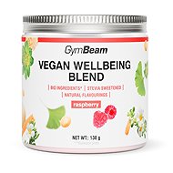 GymBeam Vegan Wellbeing Blend Raspberry 138 g - Dietary Supplement