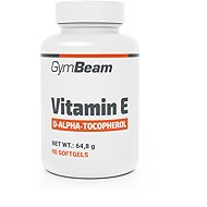 GymBeam Vitamin E (D-alpha-tocopherol) 90 capsules - Vitamin E