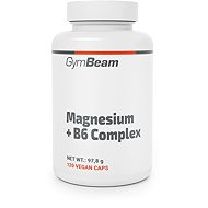 GymBeam Magnesium + B6 Complex 120 capsules - Magnesium