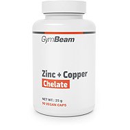 GymBeam Zinc + Copper Chelate 90 capsules - Minerals