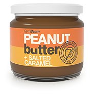 GymBeam Peanut butter with salted caramel 340 g - Nut Butter