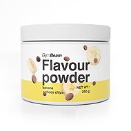 GymBeam Flavour powder banana with chocolate chips 250 g - Sweetener