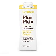 GymBeam MoiMüv Protein Milkshake 250 ml Banana - Protein drink