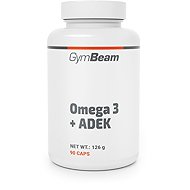 GymBeam Omega 3 + ADEK 90 capsules - Dietary Supplement