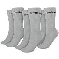 GymBeam 3/4 Socks 3Pack šedé M - Socks