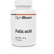 GymBeam Folic Acid (Vitamin B9), 90 tablets - Vitamin B