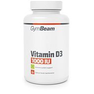 GymBeam Vitamin D3 1000 IU, 120 capsules - Vitamin D