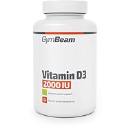 GymBeam Vitamin D3 2000 IU, 60 capsules - Vitamin D3