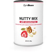 GymBeam Nutty Mix with strawberries 300g - Nuts