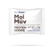 GymBeam MoiMüv Protein Cookie 75 g, blueberry white chocolate - Protein Bar