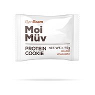 GymBeam MoiMüv Protein Cookie 75 g, dvojitá čokoláda - Proteínová tyčinka