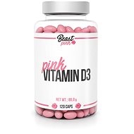 BeastPink Pink Vitamin D3, 120 capsules - Vitamin D3