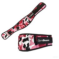 Gymbeam belt Pink Camo - Fitness Belt