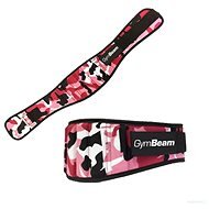 Gymbeam opasek Pink Camo S - Fitness Belt