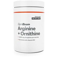 GymBeam Arginine + Ornithine 420 g, green apple - Amino Acids
